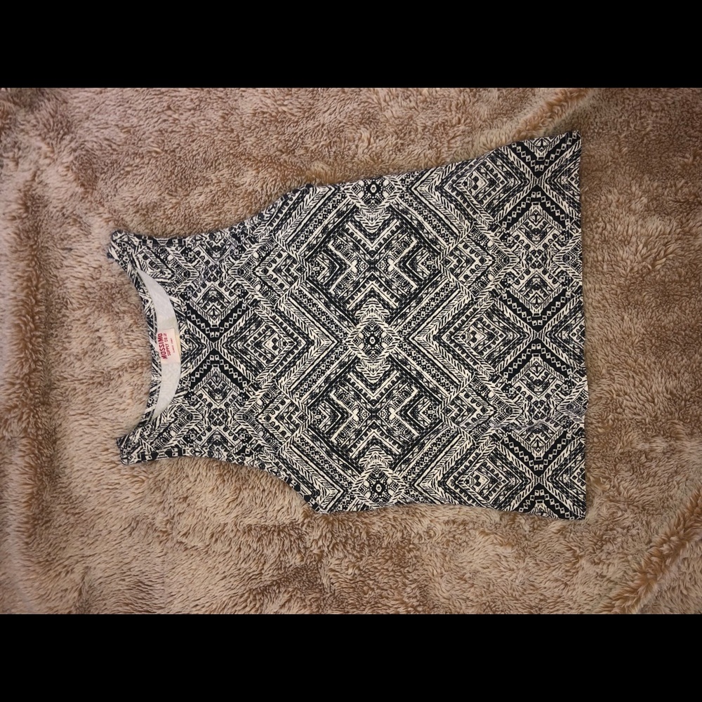 aztec crop top